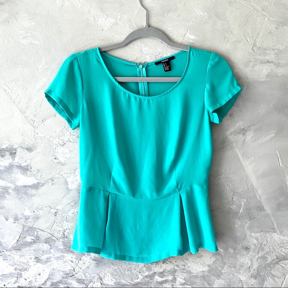 Forever 21 zipper back blouse